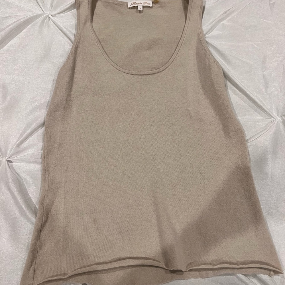 MINNIE ROSE Women's Beige Knit Sweater SIZE XS - Picture 4 of 14